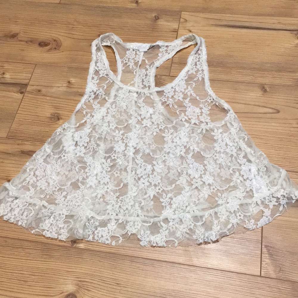 Sheer Lace Top 🛍4 for $20🛍